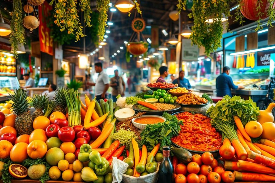 jedzenie lokalne i globalne